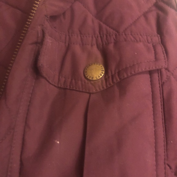 Ralph Lauren Burgundy Vest sz L - Picture 7 of 7